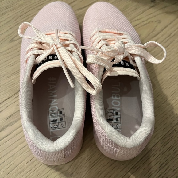 No Bull Womens Trainers- Sz. 7 - Pale Pink - Picture 5 of 6